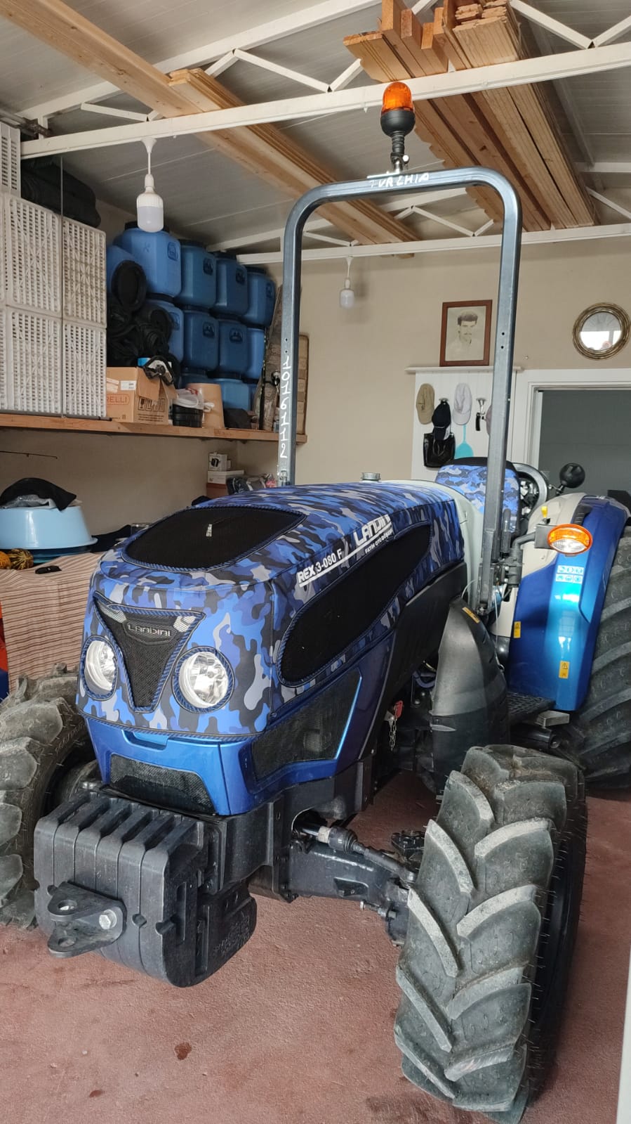 Landini rex3 trakör kaporta kılıfı